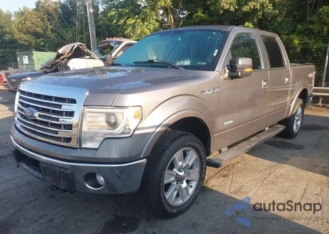 2013 Ford F-150 Lariat from USA, damaged, VIN 1FTFW1ET9DFD30207
